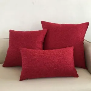 16x16 Burgundy Pillow Covers