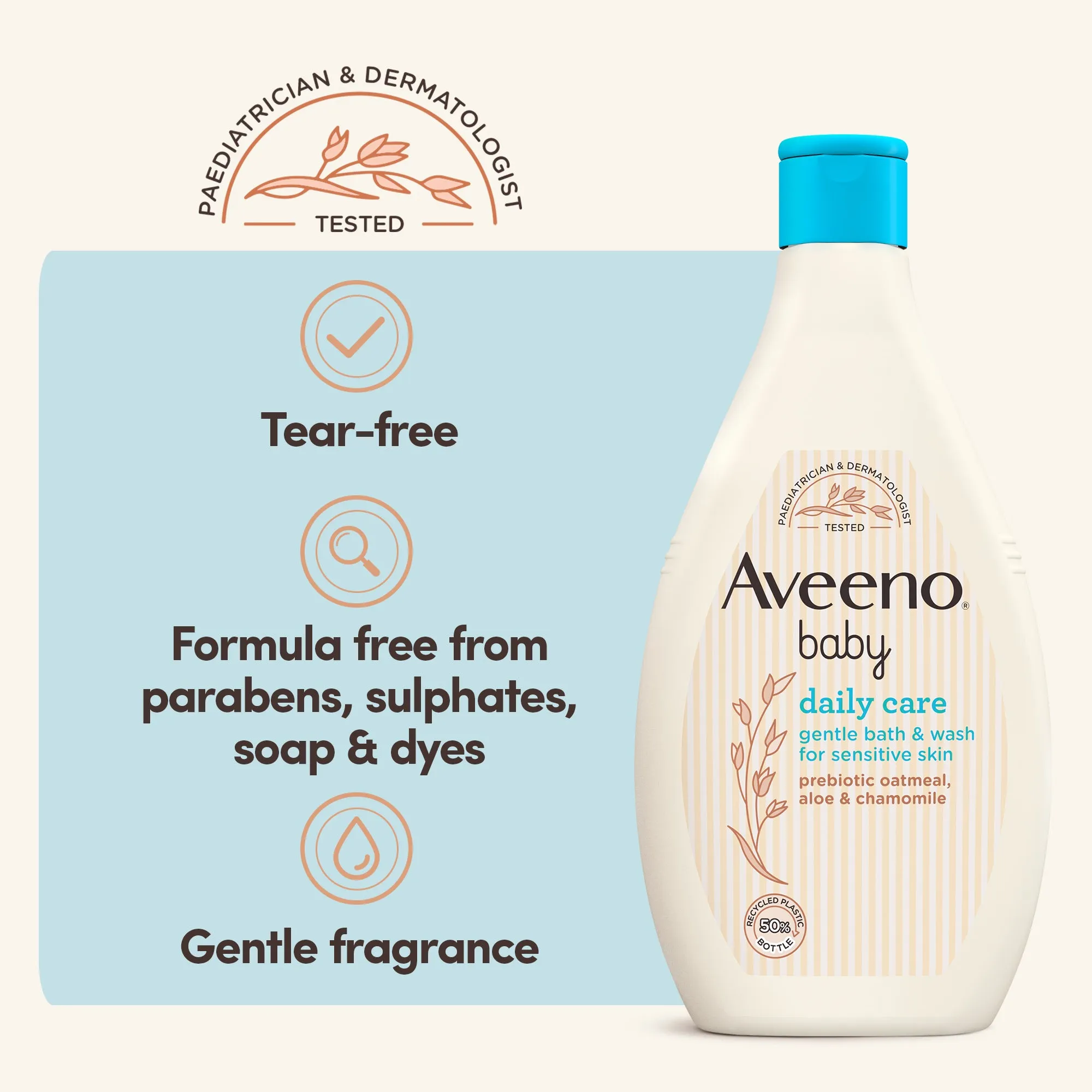 Aveeno Baby Daily Care Gentle Bath Wash 400ml