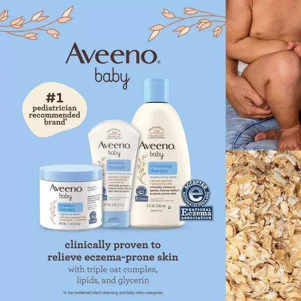 Aveeno Baby Eczema Therapy Nighttime Balm - 11oz