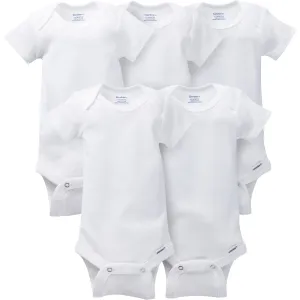 Baby 5-Pack Solid Onesies® Bodysuits