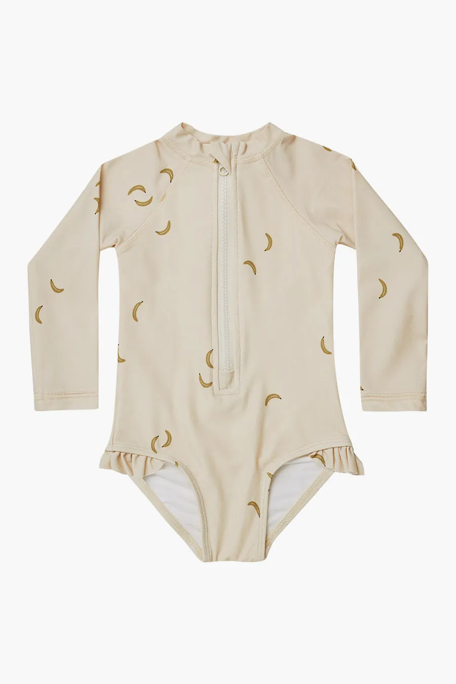 Baby Girl Swim Rylee   Cru Rashguard Bananas