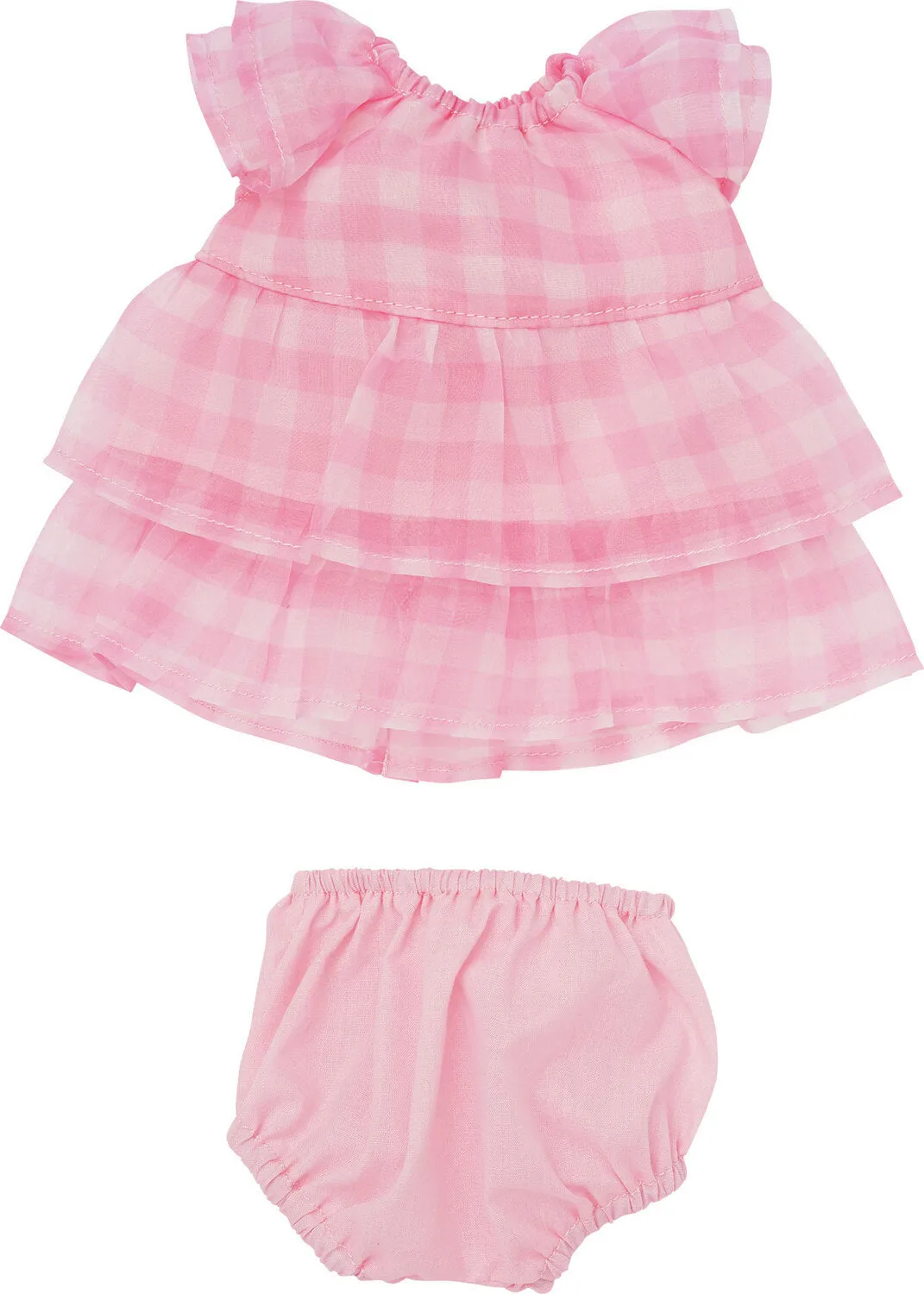 Baby Stella Pretty in Pink Baby Doll Dress for 15" Baby Dolls