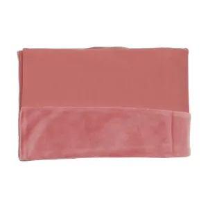 Bee & Dee Rose Pink Velvet Dot Blanket