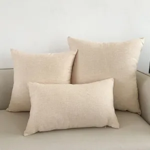 Beige 20x20 Pillow Covers