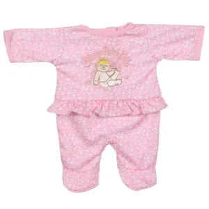 BLC C Sleeper Floral Peach Baby w/Hearts Fits 17"