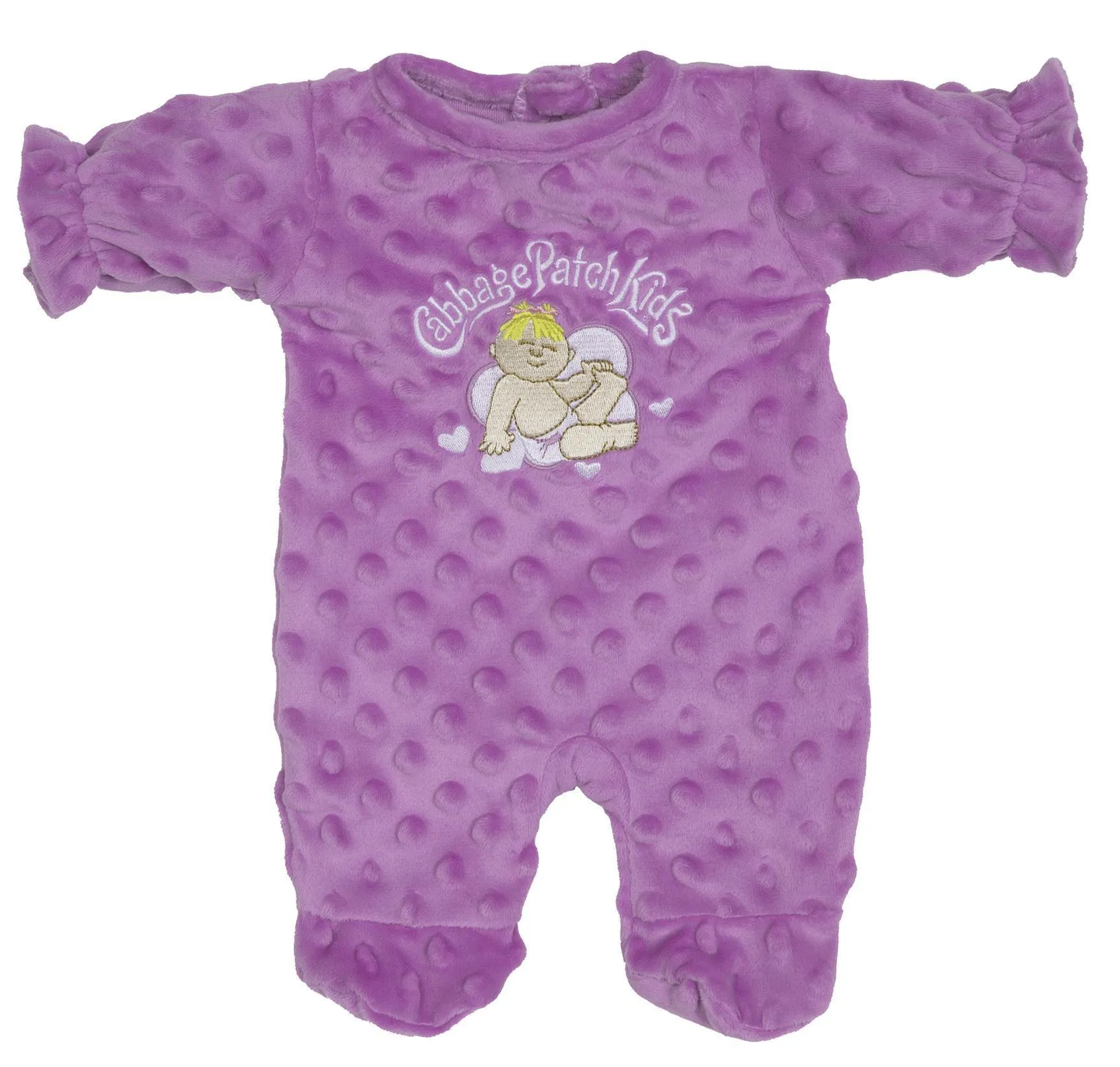 BLC C Sleeper Minky CPK Hearts Purple fits 17"