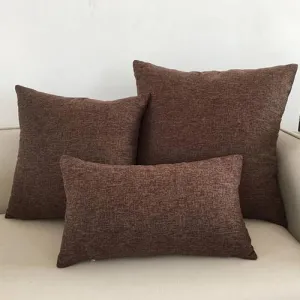 Brown 20x20 Pillow Covers