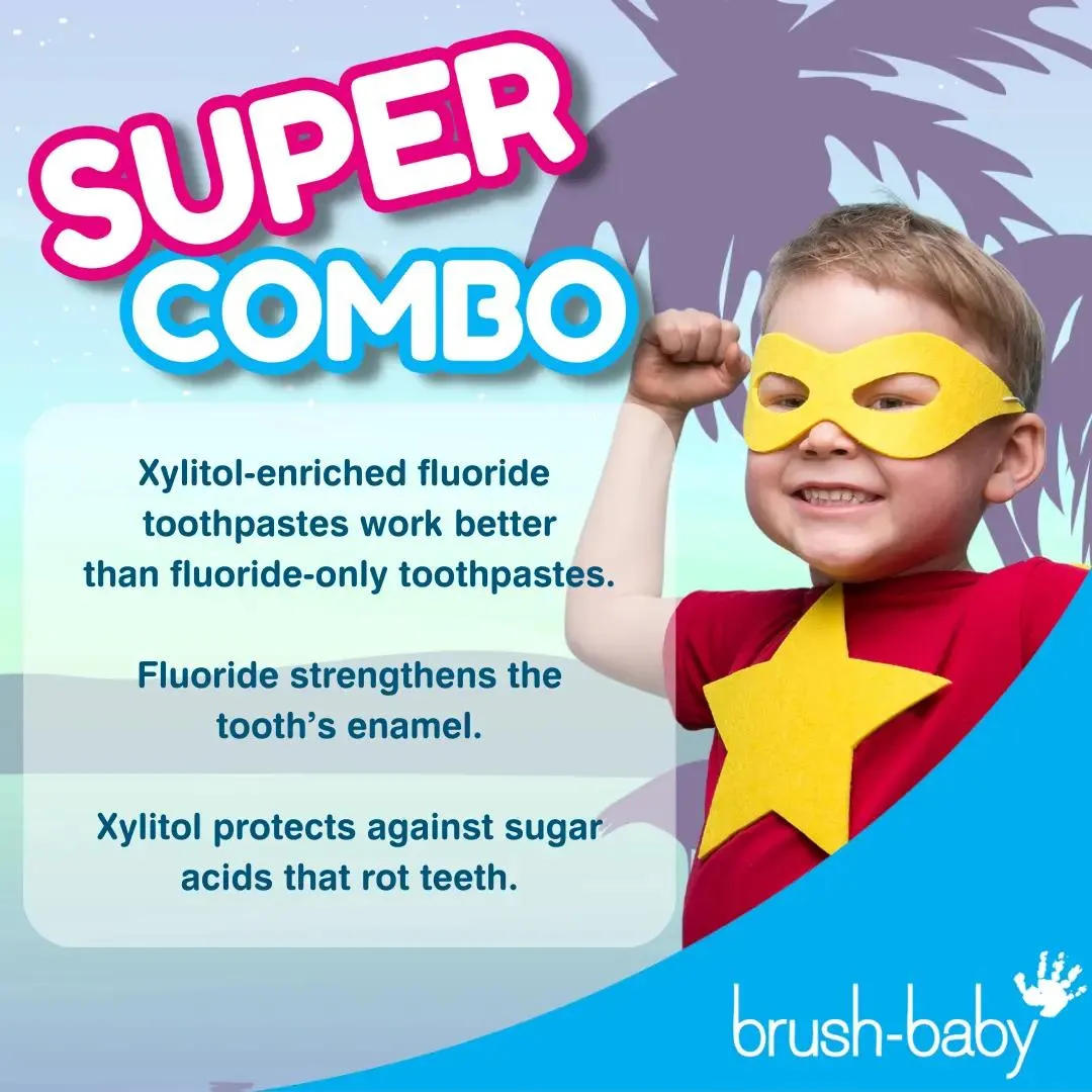 Brush-Baby Tutti Frutti Flamingo Kids Toothpaste (3yrs )