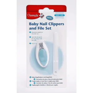 Clippasafe Baby Nail Clippers & File Set