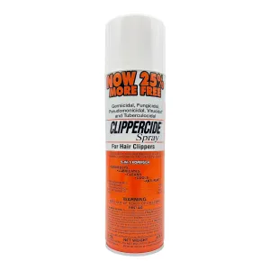 Clippercide Spray - For Hair Clippers 5 in 1 Formula 25% extra free 425g