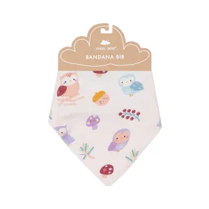 Cute Owls Bandana Bib