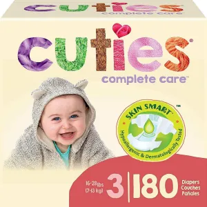 Cuties Complete Care Baby Diapers – Size 3