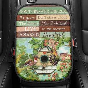 Dont Be Afraid Just Have Faith Matthew 5 36 Seat Box Cover, Christian Car Center Console Cover, Religious Car Interior Accessories