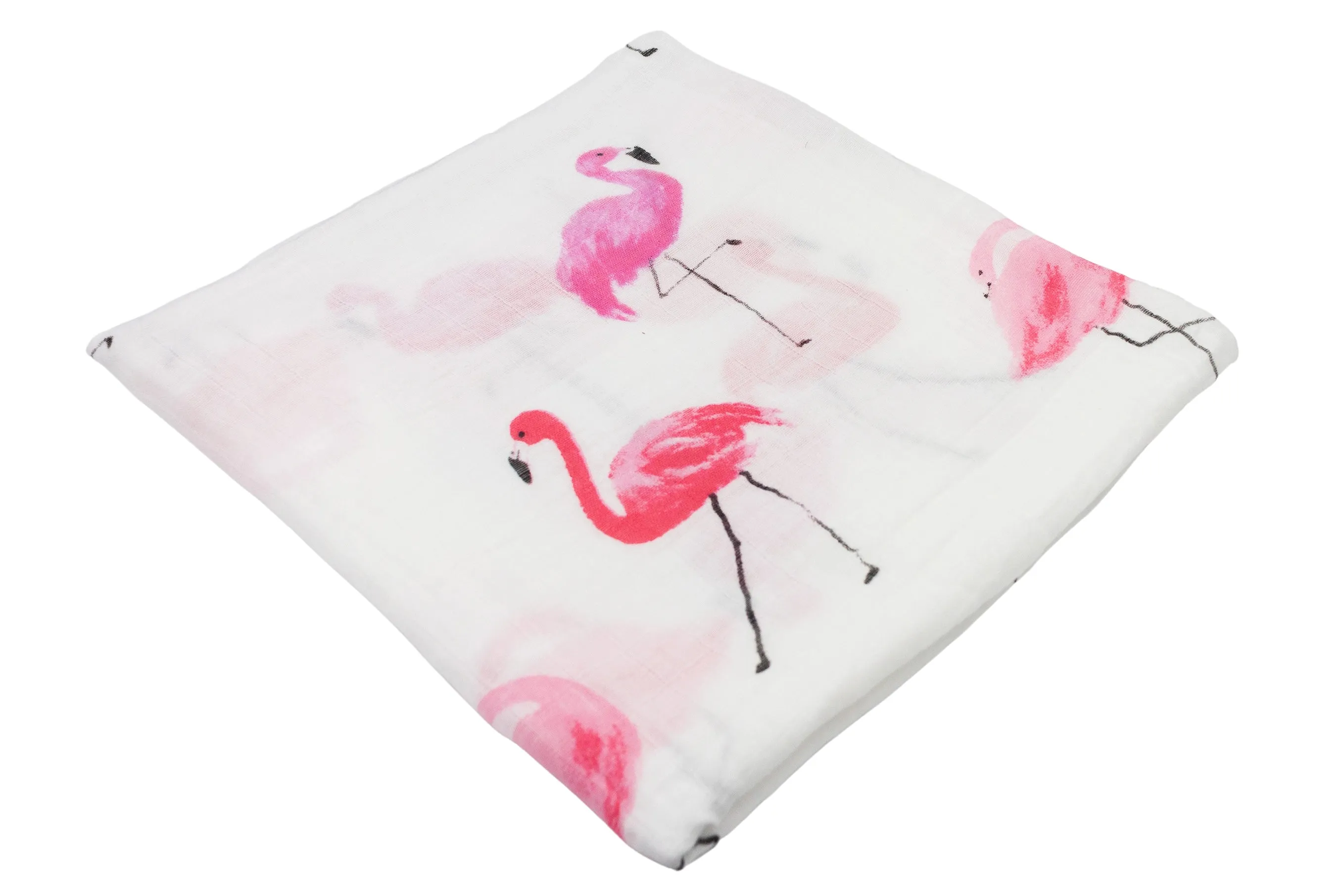 Flamazing Baby Swaddle Blanket Flamingo