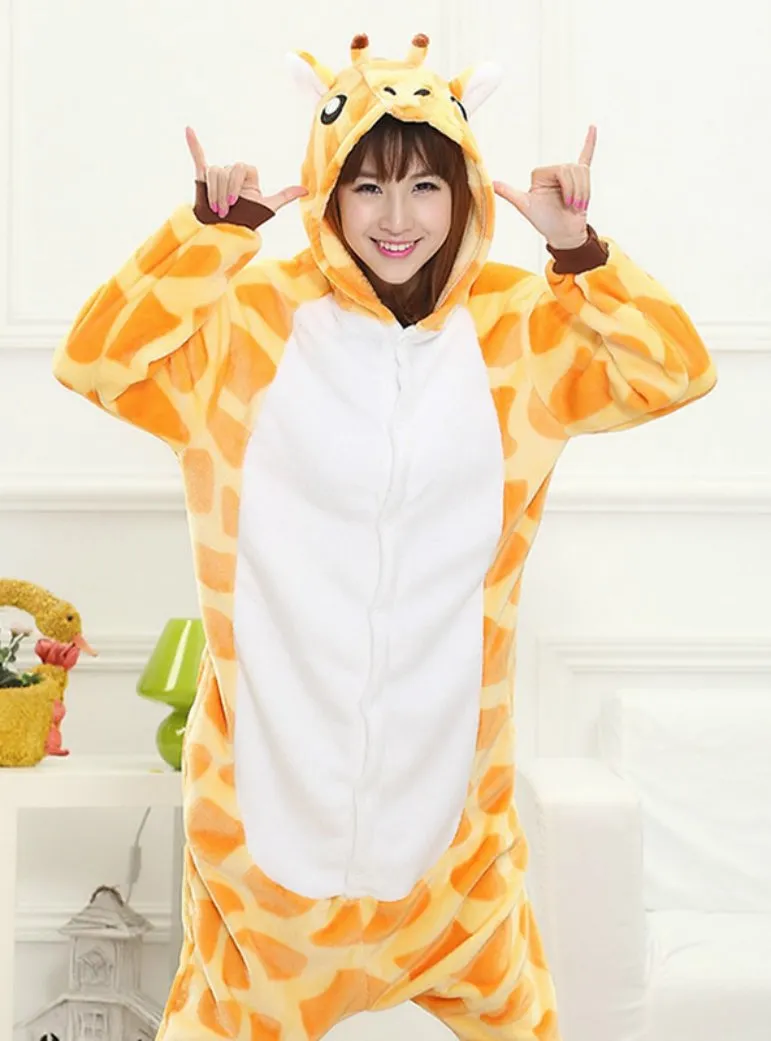 GIRAFFE COSTUME PAJAMAS SLEEPWEAR