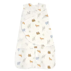 Halo Sleepsack Swaddle 100% Cotton - Forest Friends 1.5 Tog