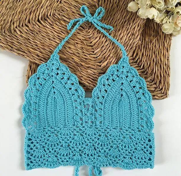 Hand crocheted bikini