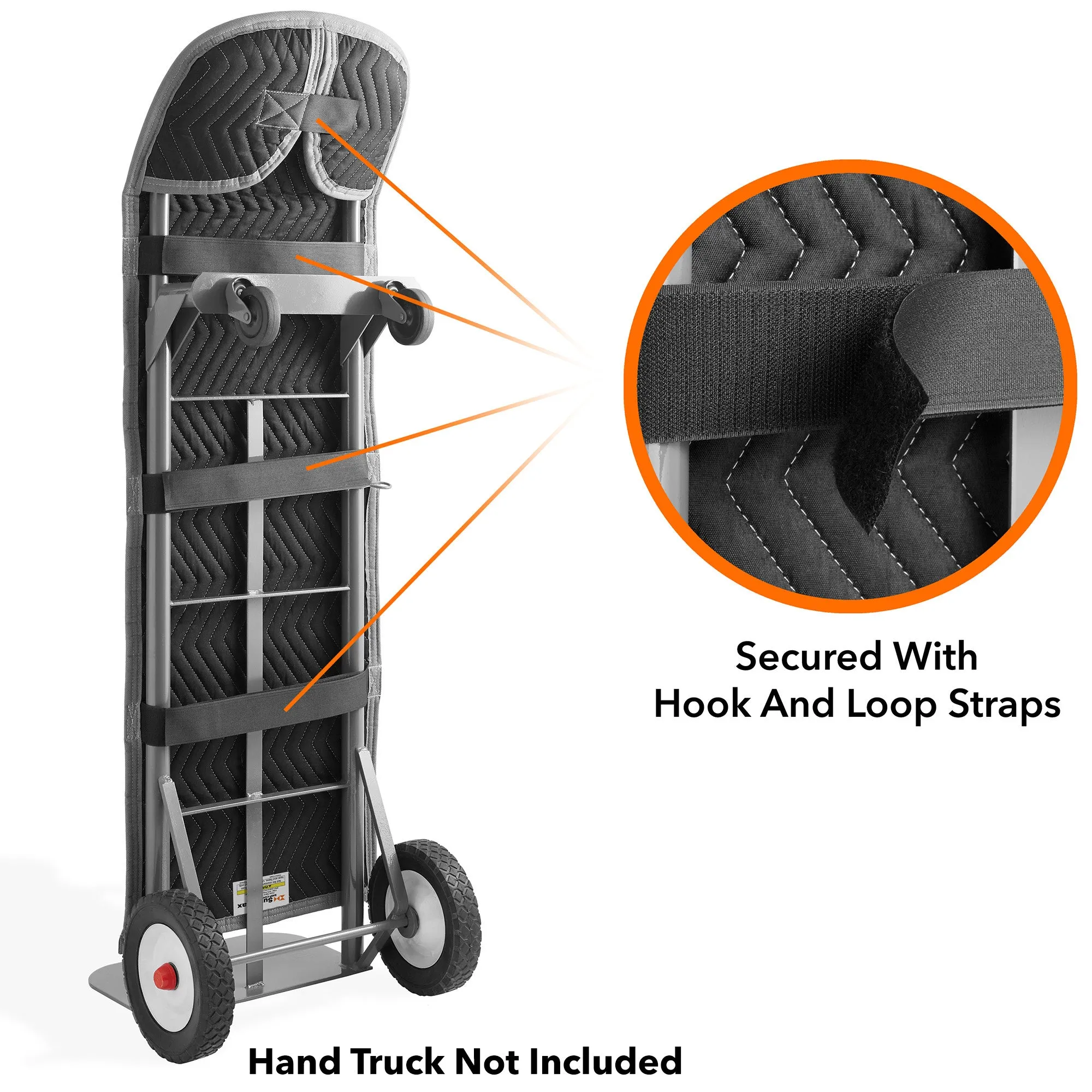 Heavy Duty Hand Truck Cover, Woven Cotton/Polyester