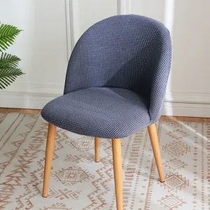 Jacquard Grey Swivel Chair Cover