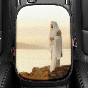 Jesus On Mountain Seat Box Cover, Jesus Pictures, Christian Interior Car Accessories