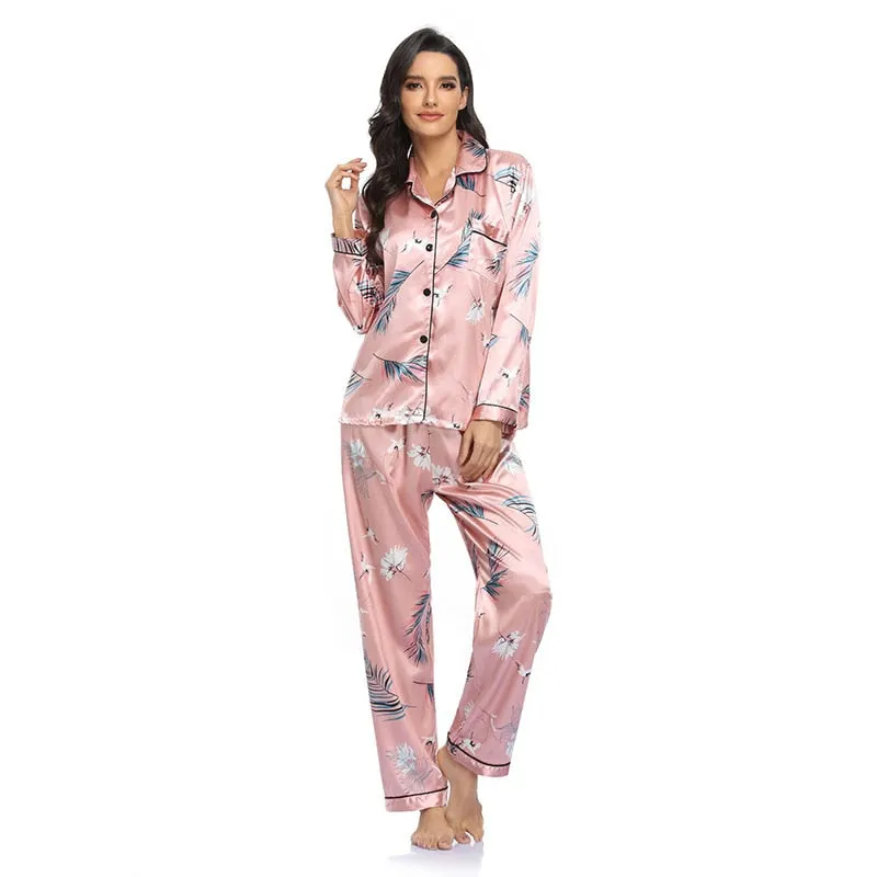 Lana Satin Women's Pyjama Set