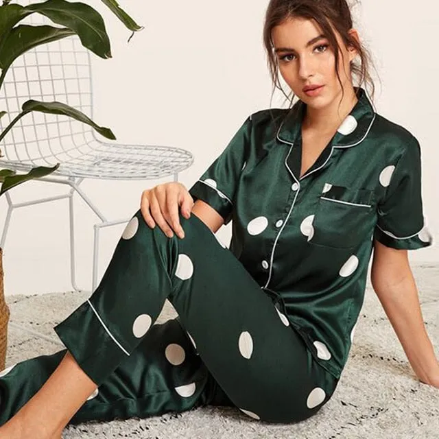 Lana Satin Women's Pyjama Set