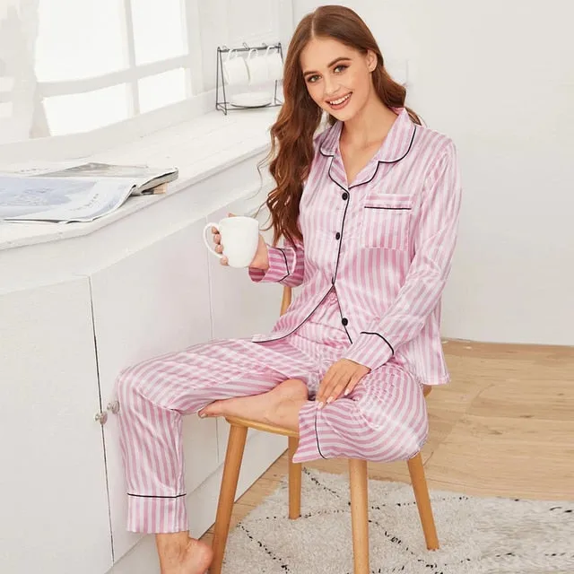 Lana Satin Women's Pyjama Set