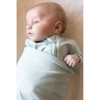 New - Butterfly 2-in-1 Swaddle and Transitional Sleep Sack - Green