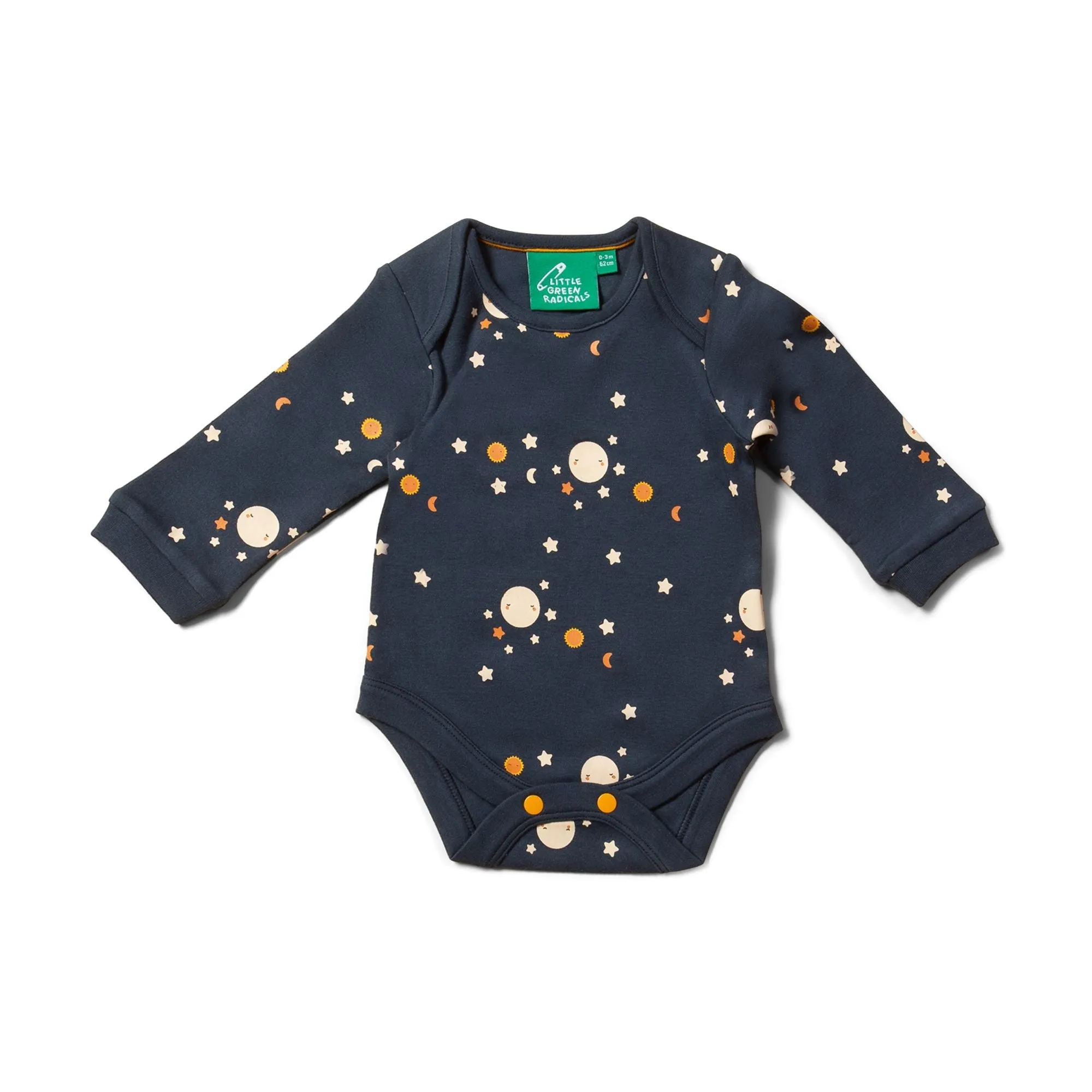 Over the Moon Organic Baby Onesie Set - 2 Pack