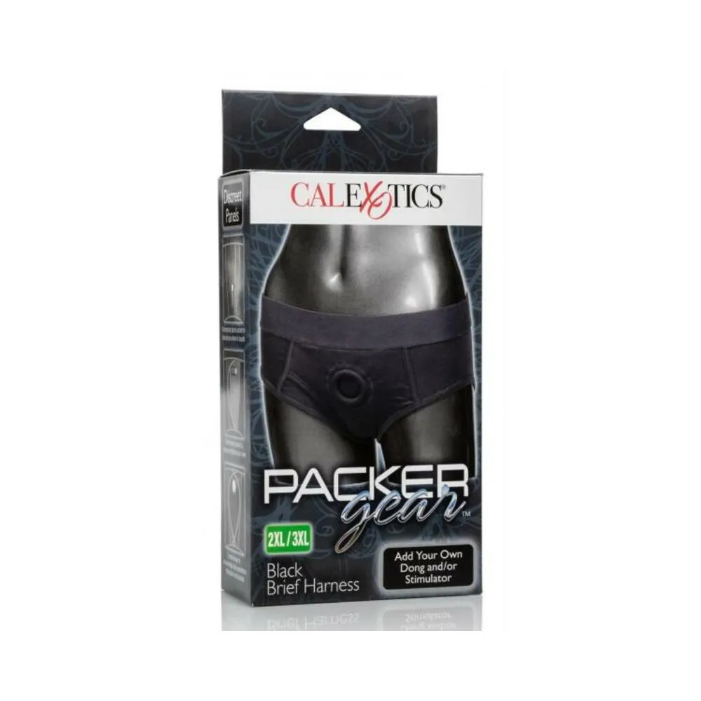 Packer Gear Black Brief Harness 2XL/3XL