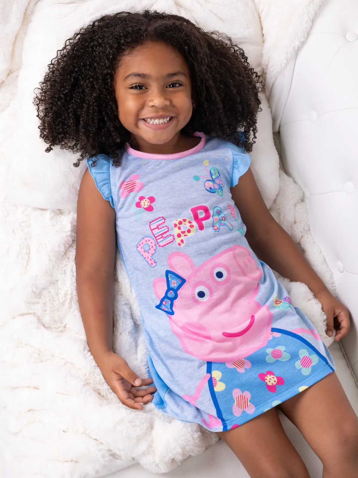 Peppa Pig Flutter Sleeve Nightgown