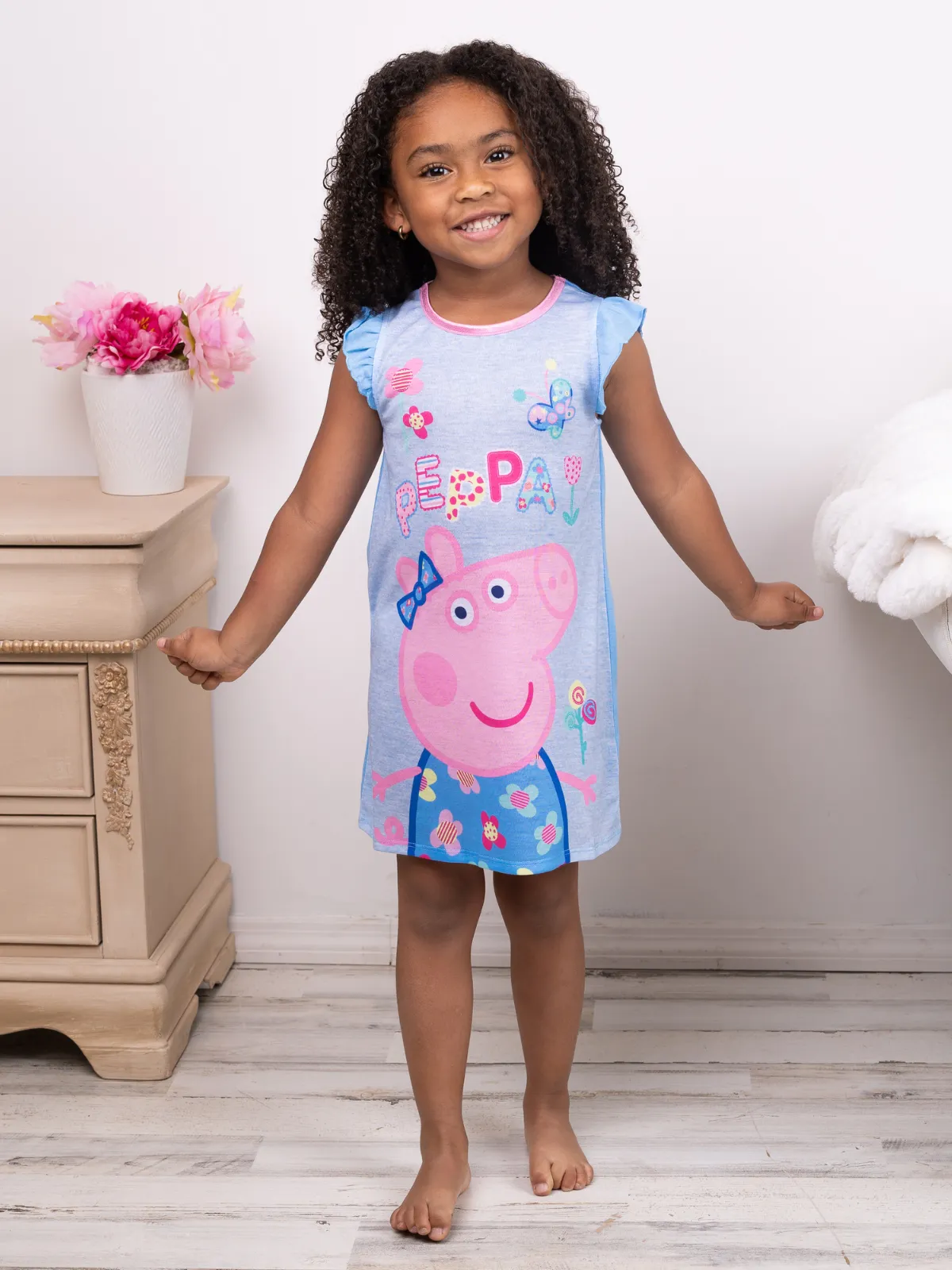 Peppa Pig Flutter Sleeve Nightgown