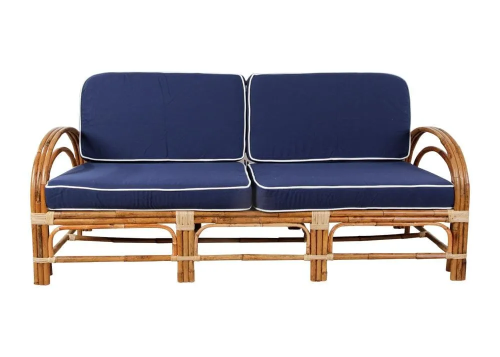 Pretzel Daybed - Jungle with Blue Covers