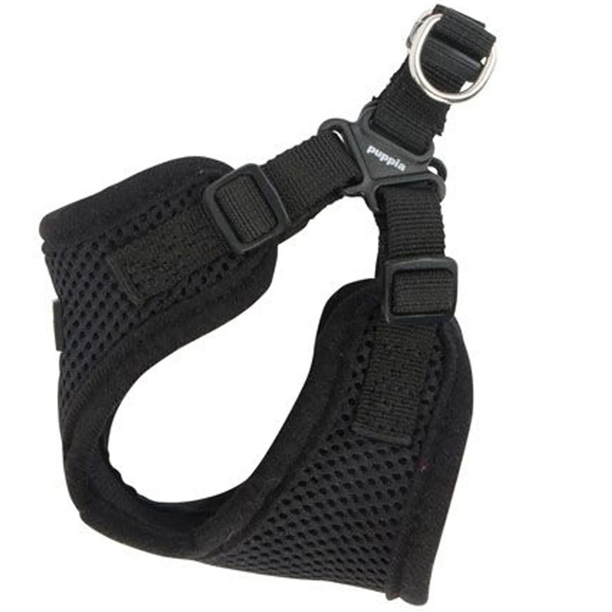 Puppia Black Soft Step-In Harness C