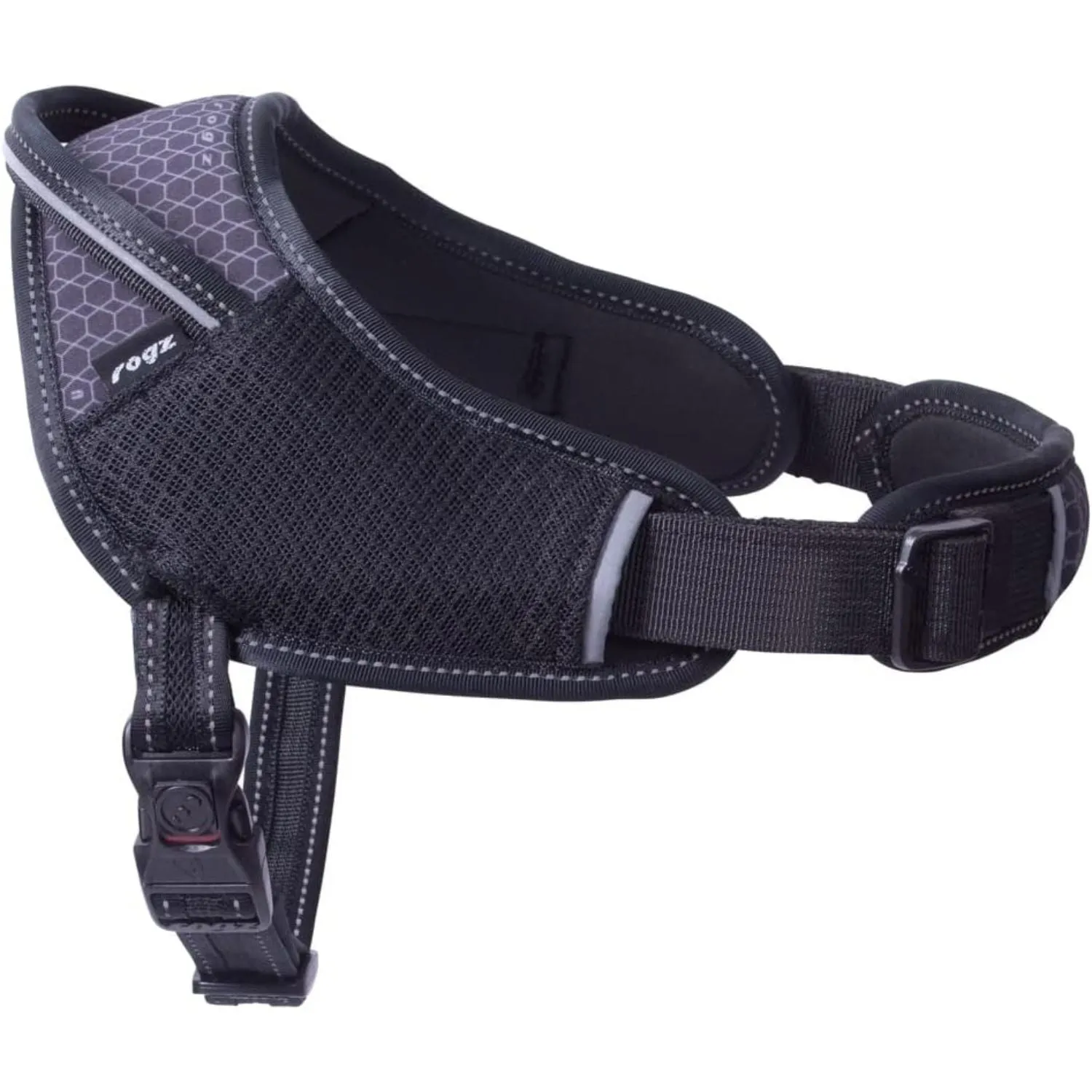 Rogz Airtech Sport Dog Harness Black - Medium