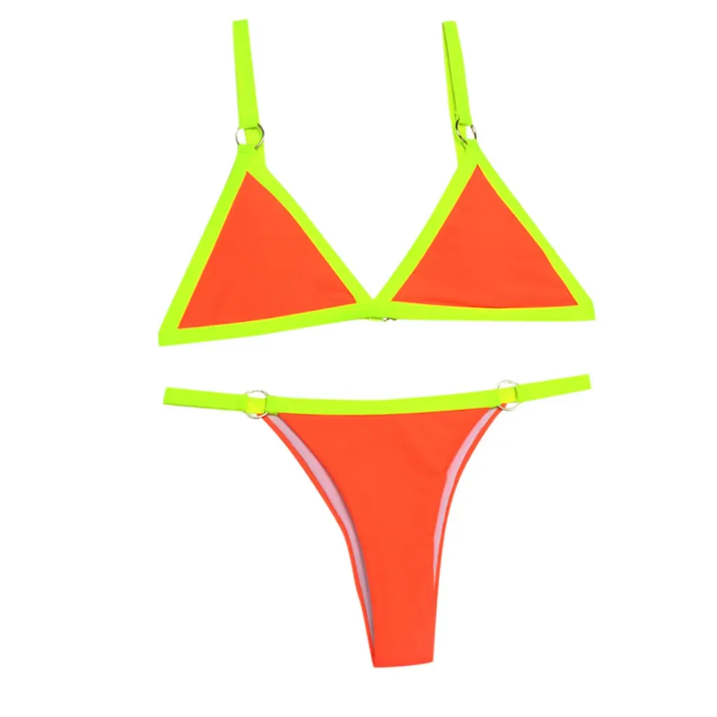 Sexy Bikini Set Beachwear Two Piece Set Summer Thong Bathing Suit Brazilian Swimsuit