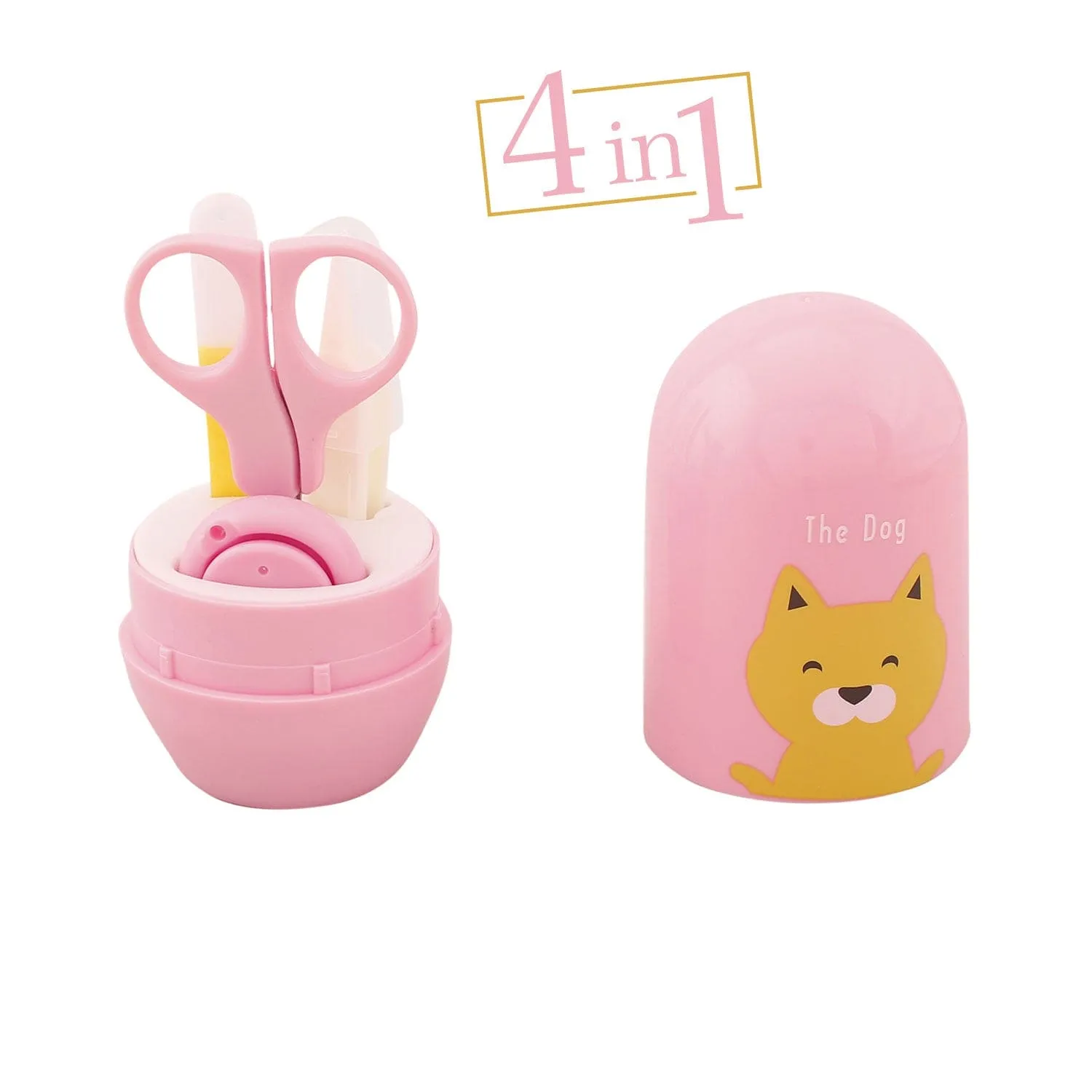 Sleepy Puppy Pink Nail Clipper Set