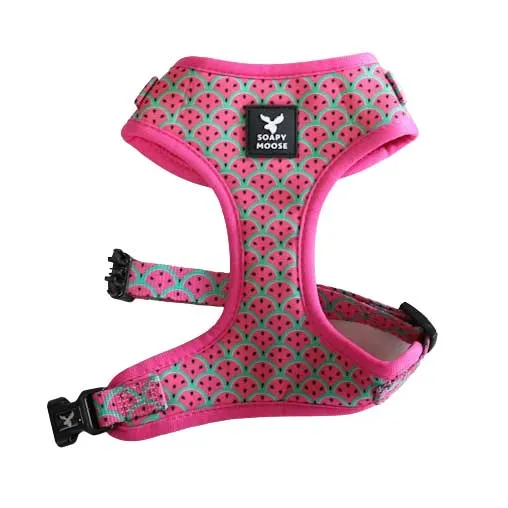 Soapy Moose Watermelon Adjustable Cat Harness Extra Small***