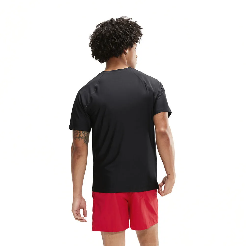 Speedo Mens Eco SS Swim Tee - Black