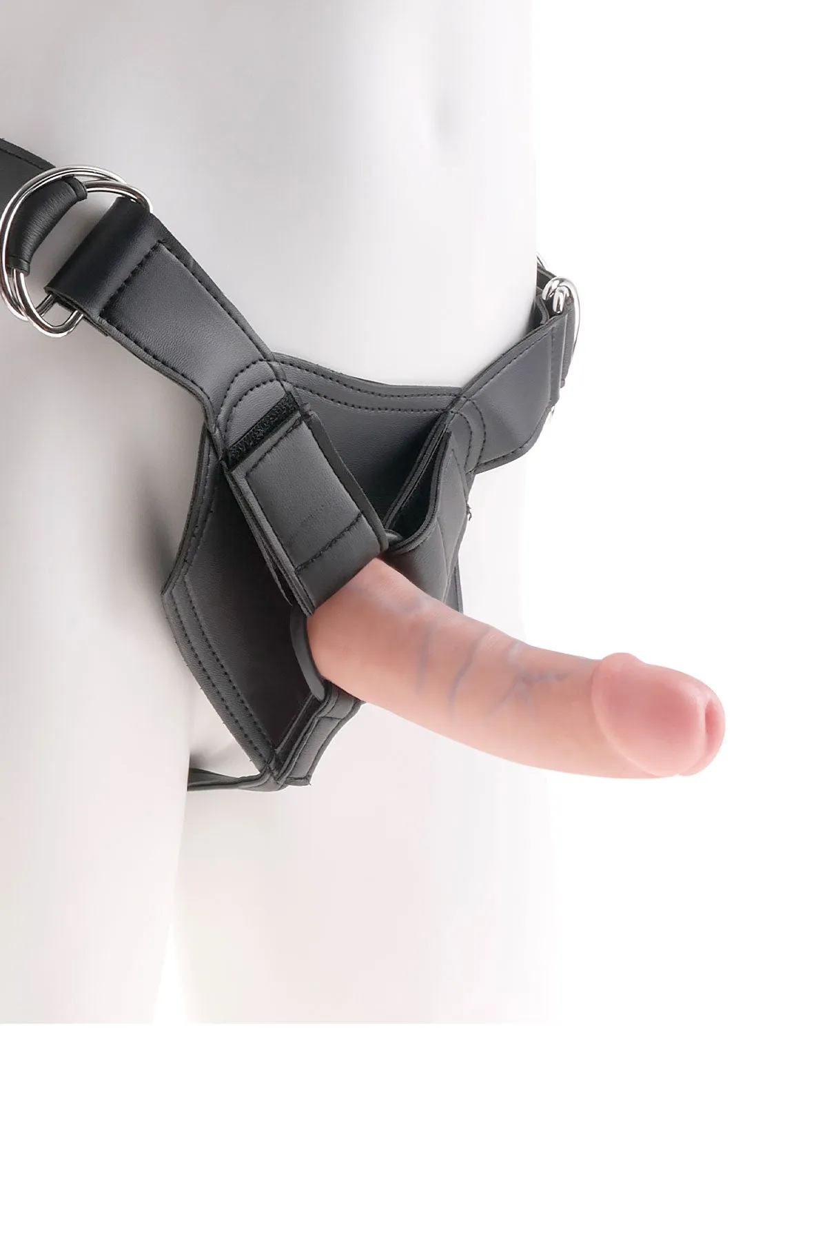 Strap-on Harness and 6 Inch Realistic Dildo