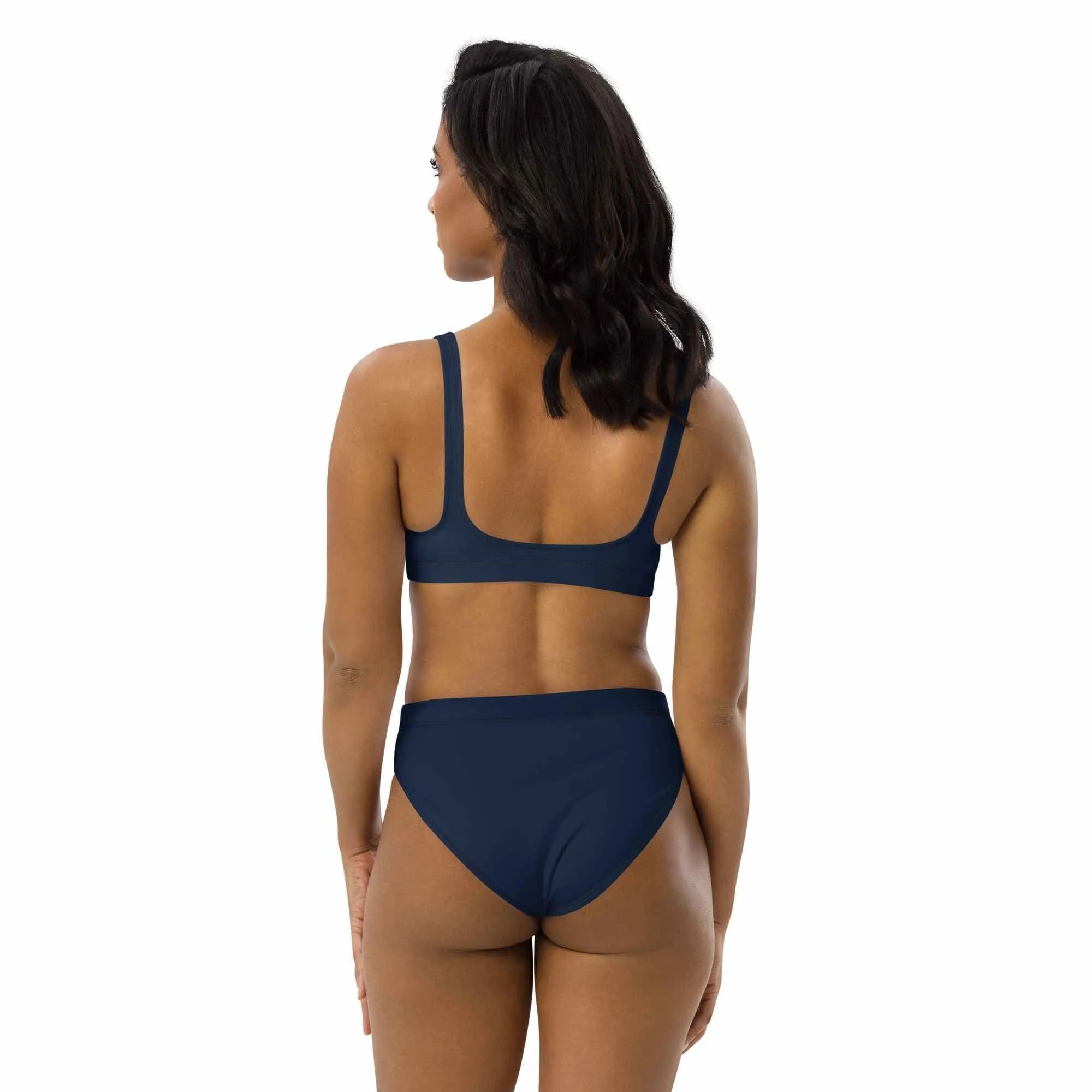 Two Piece Womens Swimsuit in Blue Color