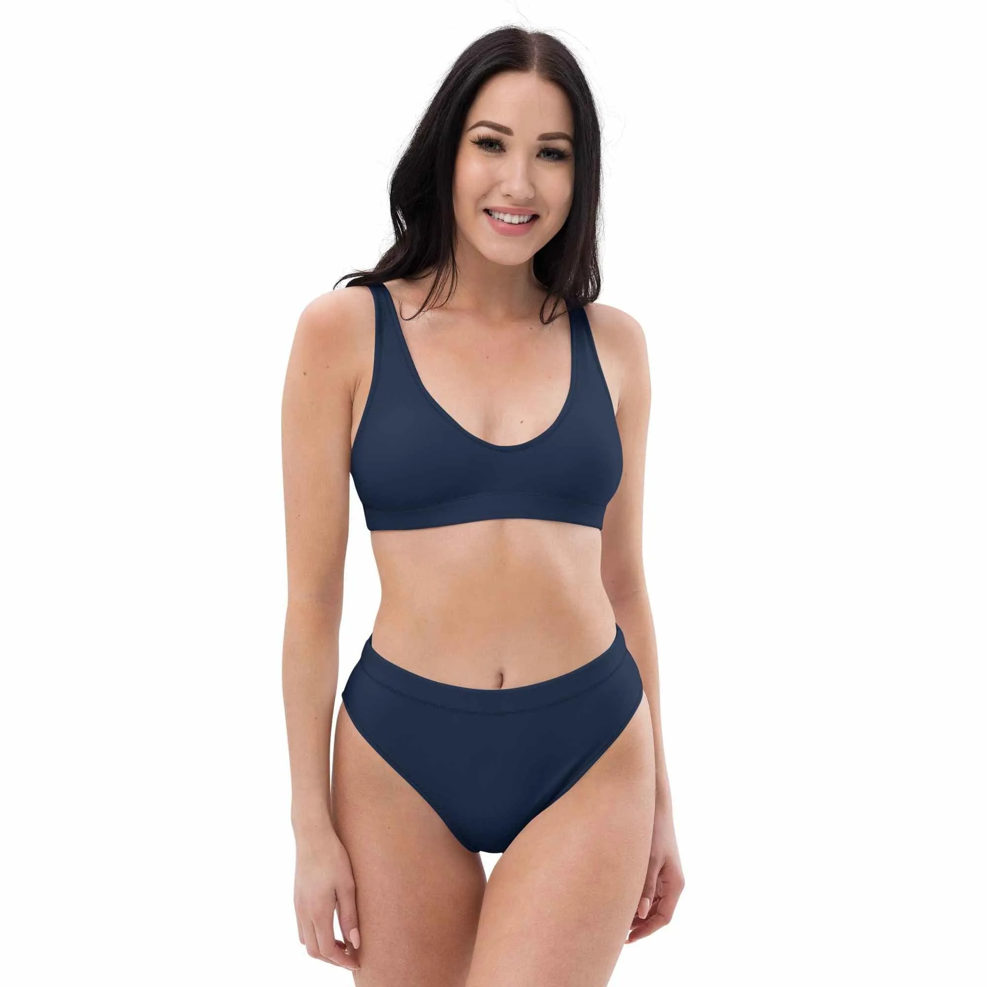 Two Piece Womens Swimsuit in Blue Color