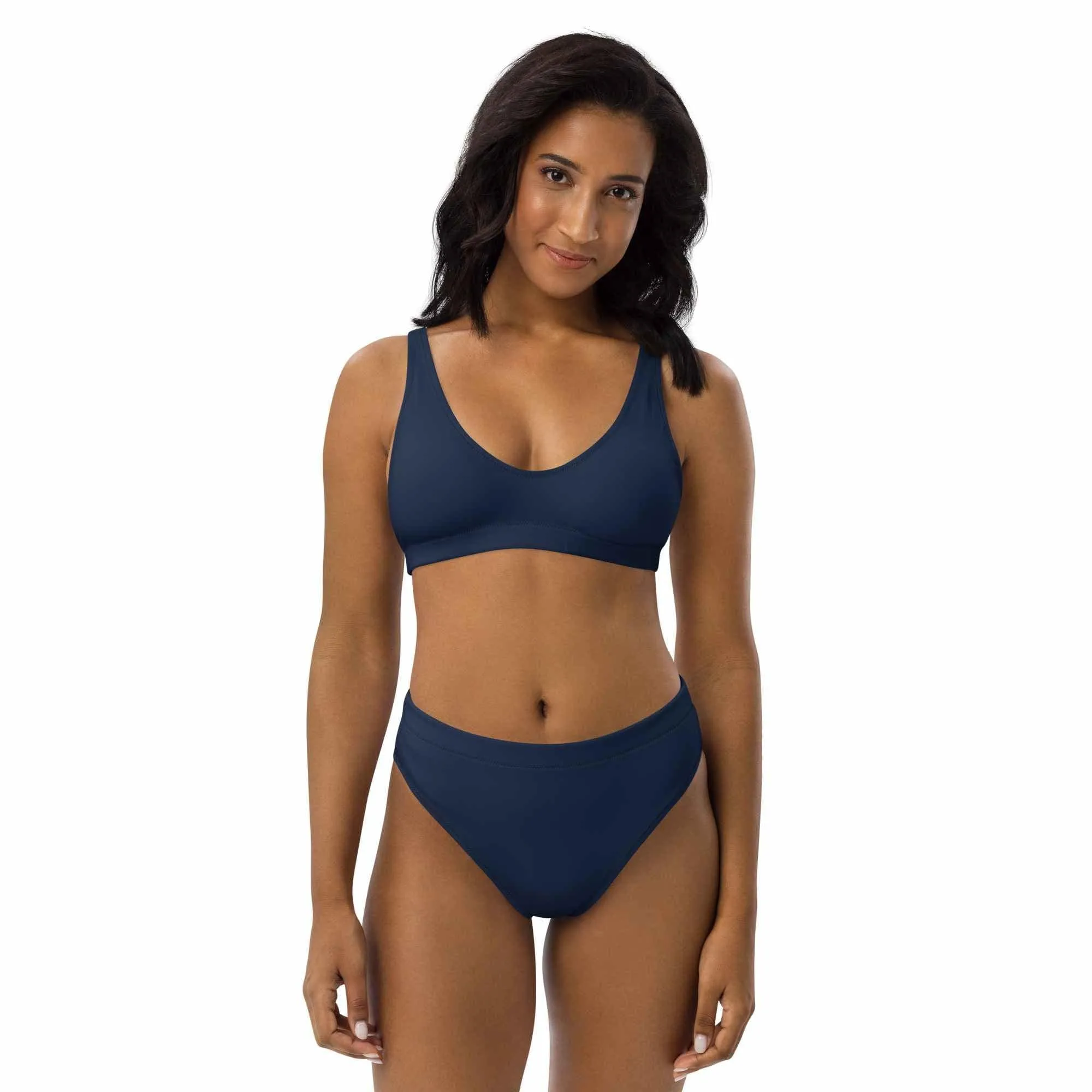 Two Piece Womens Swimsuit in Blue Color